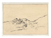 desert hills and one joshua tree