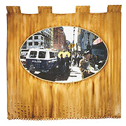 no title police flag plain clothes