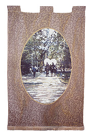 no title police flag washington square park